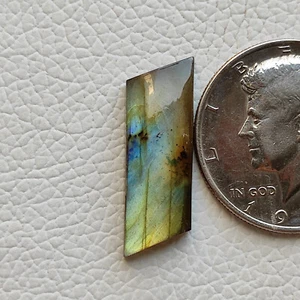 Designer multi flashy labradorite cabochon loose gemstone for jewelry R11934 AU - Picture 1 of 5