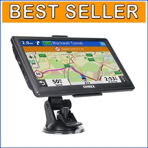 All-In-One Truck GPS Navigator with Free Updates & Driver Alerts – 2025 Maps - Picture 1 of 9