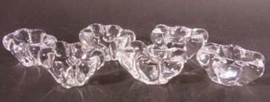 6 Salieren / Gewürzschälchen, signiert DAUM FRANCE. Mundgeblasenes Glas. - Picture 1 of 5