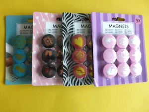 Kühlschrankmagnete Set je Magnet ca:30mm Auswahl - Bild 1 von 5