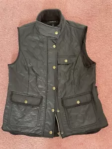 Talbots Quilted Best Sz Sm Black - Picture 1 of 3
