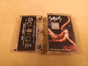 Sadus - Element of Anger MC cassette Slayer Sodom Exodus Whiplash Bloodfeast - Picture 1 of 9