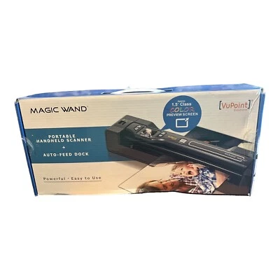 Vupoint Solutions MAGIC WAND Portable Handheld Scanner + Dock  - Image 1 of 4