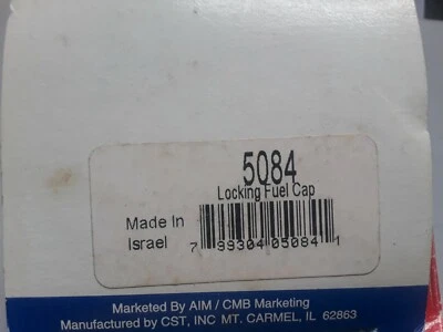 G83 / 5084 Locking Fuel Tank Cap w/ 2 Keys - Image 1 of 3