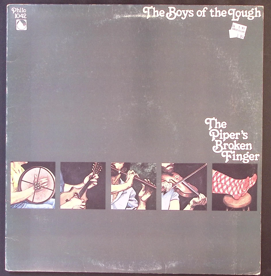 THE BOYS OF THE LOUGH THE PIPER'S BROKEN FINGER FOLK PHILO 1042 VINYL LP 111-16W - Image 1 of 4