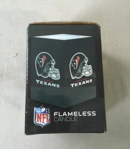 NFL Football Houston Flammenlose Kerze 4" groß - Bild 1 von 1