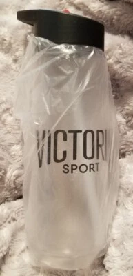  Victoria Secret Victoria Sport botella de agua de plástico negro transparente Foto 1 de 4