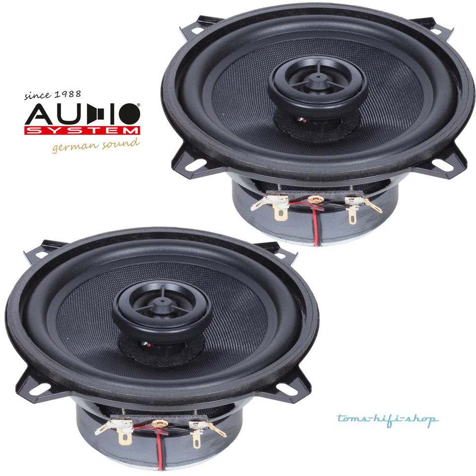 Audio System MXC-130 EVO 13cm 2-Wege Lautsprecher Set 220 Watt Auto Boxen 130mm - Bild 1 von 1