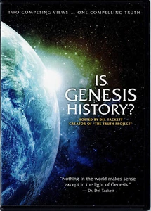 Is Genesis History? Hosted by Del Tackett Creationism Genesis Flood Film Guide - Picture 1 of 2