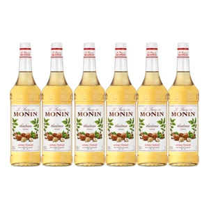Monin Sirup Haselnuss, 1,0L, 6er Pack - Bild 1 von 1