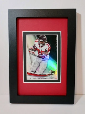 Steven Jackson Atlanta Falcons Display Custom Framed NFL Football Card Plaque Cover