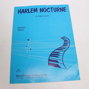 Earle Hagen Harlem Nocturne Piano Sheet Music 1946 - Picture 1 of 6