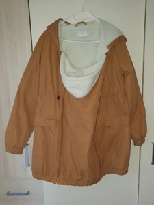 Mamalicious 3 in 1 Umstandsjacke Winterjacke, Tragejacke, beige,braun, Größe S, - Bild 1 von 6