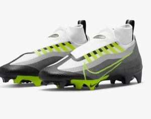 New Nike Vapor Edge Pro 360 Football Cleats Mens Size-14.5 Grey Volt DQ3670-071 - Picture 1 of 9
