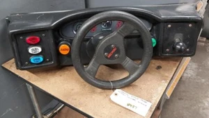 MIDWAY CRUIS'N WORLD Arcade Game STEERING CONTROL PANEL ASSEMBLY #8987 - Picture 1 of 13