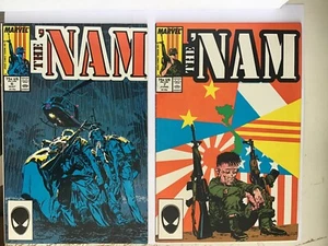 Marvel Comic The Nam lot x2 # 6 7 Very Fine minus - Picture 1 of 1