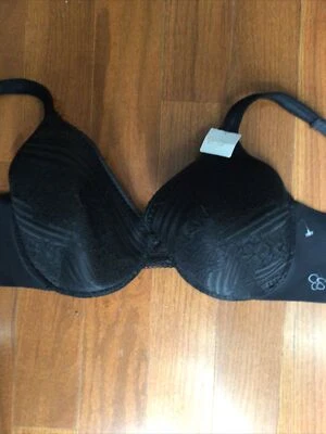 Новый Jessica Simpson черный полная поддержка пуш-ап на косточках бюстгальтер размер 42D - Изображение 1 из 2