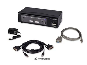 [ConnectPRO] UD-12+ - Switch KVM DVI/USB con tecnologia DDM *Involucro vinile disponibile* - Foto 1 di 13