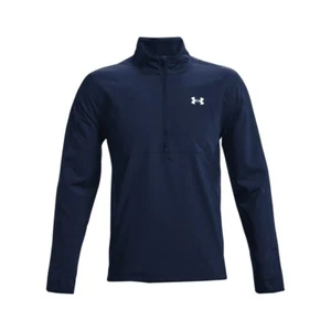 Under Armour Golf Mens Storm Windstrike Half Zip Top, Navy, NEW - Picture 1 of 4