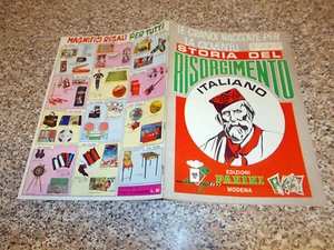 ALBUM STORIA DEL RISORGIMENTO PANINI 1970 ORIGINALE EDICOLA VUOTO+CEDOLA - Foto 1 di 1