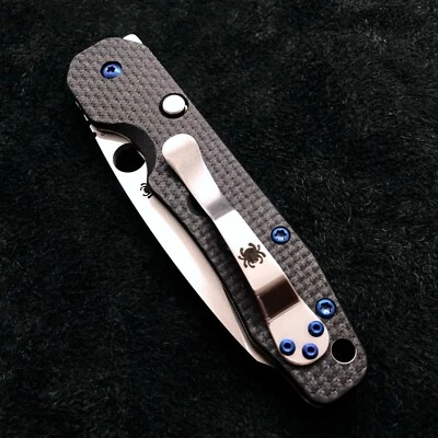 BLADESWELOVE Titanium Screw set (NO KNIFE) for Spyderco Smock C240CFP 3 colors