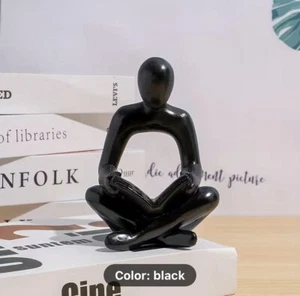 Modern Resin Thinker Statue, Sculpture, Figurine. decor - Picture 1 of 5