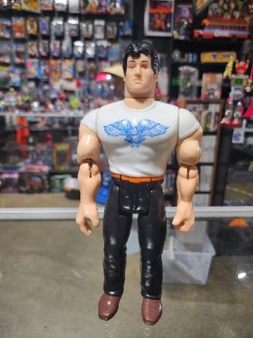 1986 Sylvester Stallone Lincoln Hawks Over the Top Arm Wrestling Lewco Figure Cover