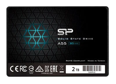 2TB Silicon Power Ace A55 SATA III 6Gb/s SSD Solid State Disk 7mm Ultra-Slim - Image 1 of 4