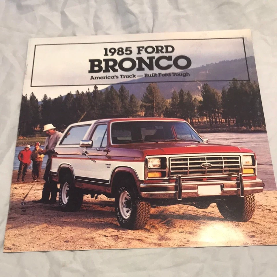 1985 Ford Bronco продажи брошюра - Изображение 1 из 4