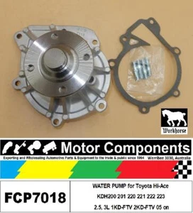 WATER PUMP FCP7016 for Nissan Navara D22 3.3L V6 VG33E 2003-08 - Picture 1 of 3
