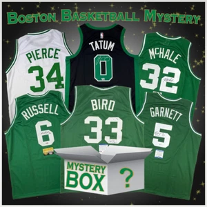 Autographed/Signed Boston Basketball Jersey Mystery Box PSA JSA or Beckett COA - Picture 1 of 1