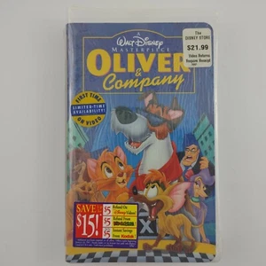 Disney's OLIVIER & COMPANY Masterpiece Collection VHS - NEW - Imagen 1 de 2