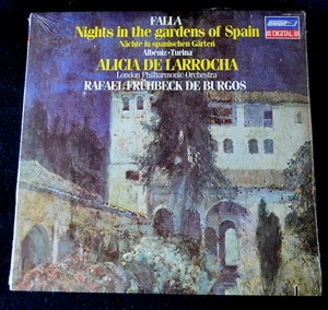 ALCIA DE LARROCHA-NIGHTS IN THE GARDEN OF SPAIN-CLUB EDITION-STEREO-SEALED LP - Picture 1 of 7