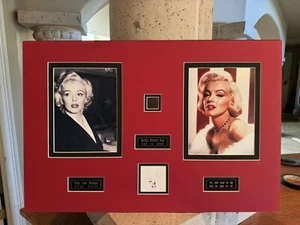 Strand of Marilyn Monroe’s Hair—Affixed to Matted Board—With COA - Picture 1 of 3