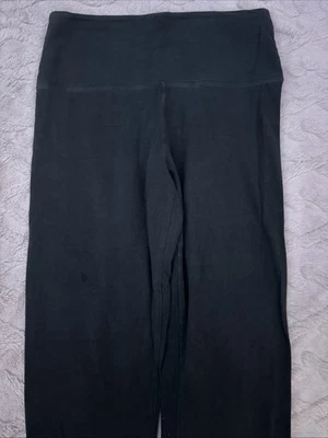 Leggings Victoria’s Secret Rosa Ombré Logo Negros Talla Grande Con Manchas Foto 1 de 4