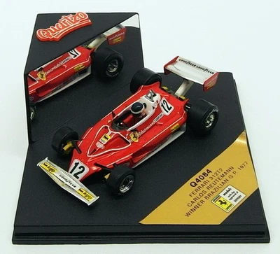 Quartzo 1/43 Scale Q4084 - F1 Ferrari 312 T2 Winner Brazilian GP '77 C.Reutemann - Image 1 of 4
