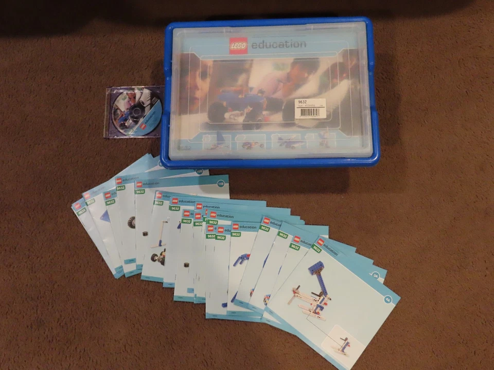 LEGO EDUCATION: Simple & Powered Machines Set (9686)  BOX & INSTRUCTIONS ONLY!!! - Image 1 of 4