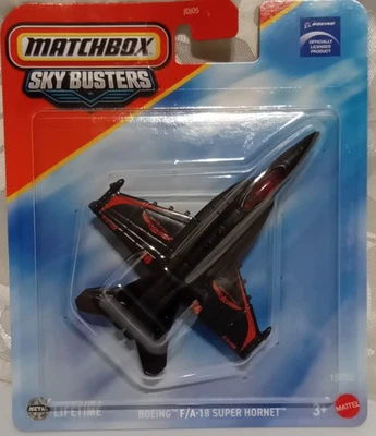 [NEW] Matchbox Sky Busters Boeing F/A18 Super Hornet Fighter Aircraft Skybusters - Image 1 of 4