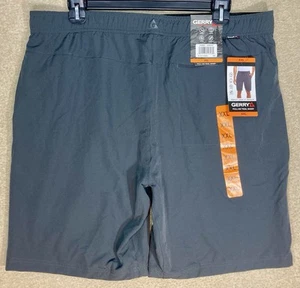 Pantalones Cortos Gerry Pull-On Trail Para Hombre XXL Gris Frente Plano Elastizados 2XL NUEVOS - Imagen 1 de 18