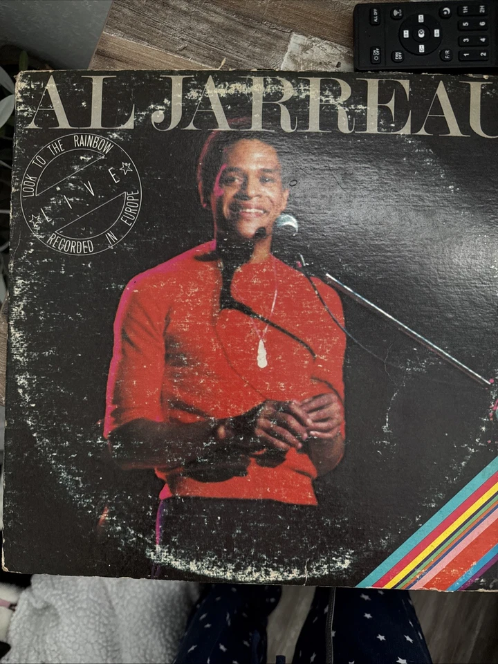 Vtg Al Jarreau “Look To The Rainbow Live” Recorded In Europe Vinyl 2 Record Set - Image 1 of 3