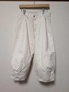 HENRIK VIBSKOV Round Wide Jeans Ivory M 2022ss - Picture 1 of 8