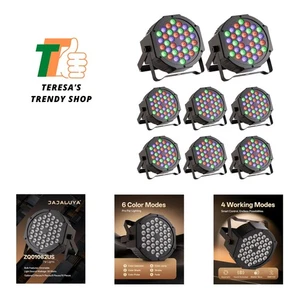 LED Par Lights 36 LED Bühnenleuchten 7 Modi RGB DJ Lichter mit Sound aktiviert... - Bild 1 von 10