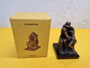 Der Kuss Reproduktion aus Bronze Figur Statue nach einem Werk von Rodin OVP - Bild 1 von 24