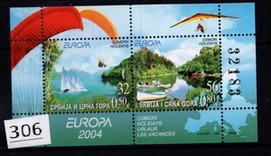 & SERBIA - MNH - MONTENEGRO - EUROPA CEPT 2004 - MAPPE - NAVI - BARCHE - Foto 1 di 1