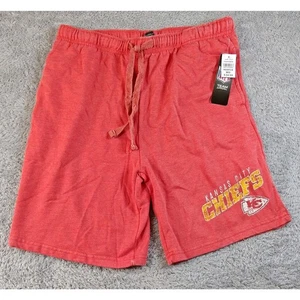 Pantalones cortos del equipo NFL Kansas City Chiefs para hombre talla mediana rojos muy suaves - Imagen 1 de 4