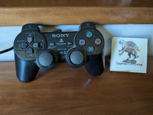 Joystick PlayStation 2 PS2 Sony black nero controller originale funzionante - Foto 1 di 6