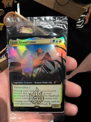 Iroh, Grand Lotus Extended Art Foil Box Lunch Promo 0002 MTG Sealed New - Image 1 of 2
