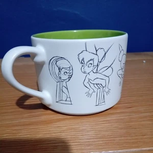 Disney Store Genuine Sketch Art TINKERBELL Stackable Mug - Picture 1 of 5