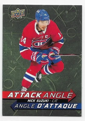 25/26 2025 UPPER DECK TIM HORTONS HOCKEY ATTACK ANGLE CARDS AA-XX U-Pick List - Image 1 of 2