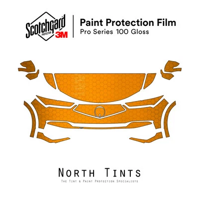PreCut 3M PRO 系列油漆保护膜透明文胸 PPF 适用于讴歌 ZDX 2024-2025 — 第 1/4 张图片